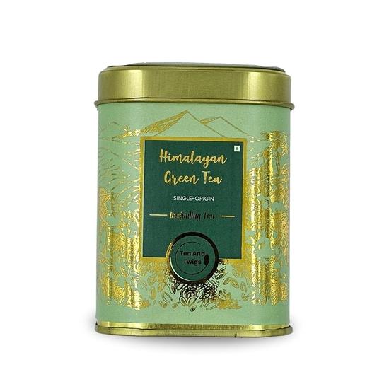 

Tea And Twigs Darjeeling Green tea leaves 50 Grams - Quality Green Tea, Naturally Non-Bitter Flavor for Discerning Tea Lovers 50GM