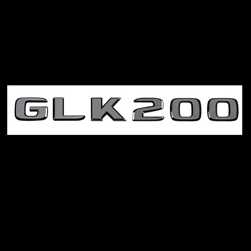 

3D Car Tail Trunk Letter car sticker GLK200 GLK220 GLK250 GLK260 GLK300 GLK350 Emblem Sticker Mercedes Benz GLK W204 X204