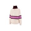 Puma Striped Logo High Neck Long Sleeve Sweater Women sweater Light-Pink 537971-48