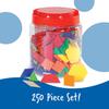 Learning Resources Pattern Blocks, 250-Piece Math Blocks, Authentic LER0134