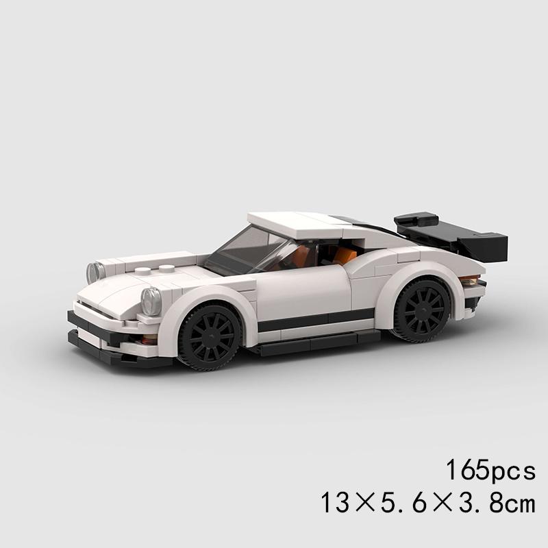 MOC Speed Super Race Champions Car F1 Great Vehicle Racing Model Building Blocks Bricks Sports Pickup Truck City Technique Toy