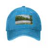 Lake Taneycomo Summer Fog Baseball Cap black hats on offer Hip Hop western Hat Unisexs Hats Womens