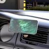 Bil Air Vent Magnetisk Telefonholder Justerbar Smartphone Navigasjonsstativ Ring Outlet Telefonholder for iPhone Pro Max Plus Mini