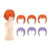 Kotobukiya After School Short Wig A Orange Purple 1/10 Scale Model Approximately 63mm