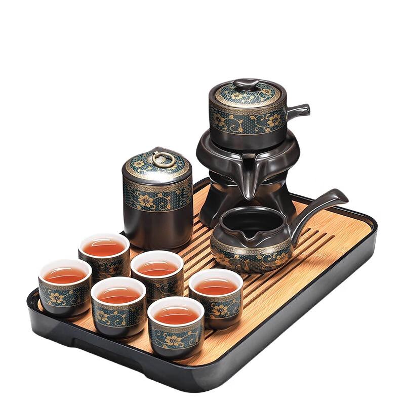 Ancient Charm Semi-Automatic Ceramic Tea Set