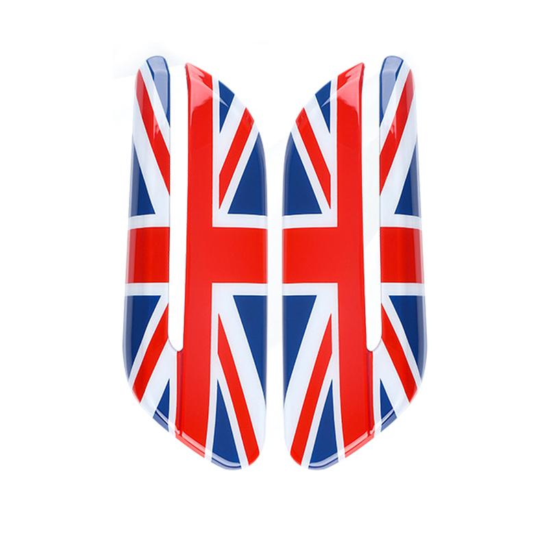 The Black Flag Car Side Fender Marker Light Housing Cover For MINI Cooper D One R56 Clubman R55 Convertible R55 R56 R57 2Pcs