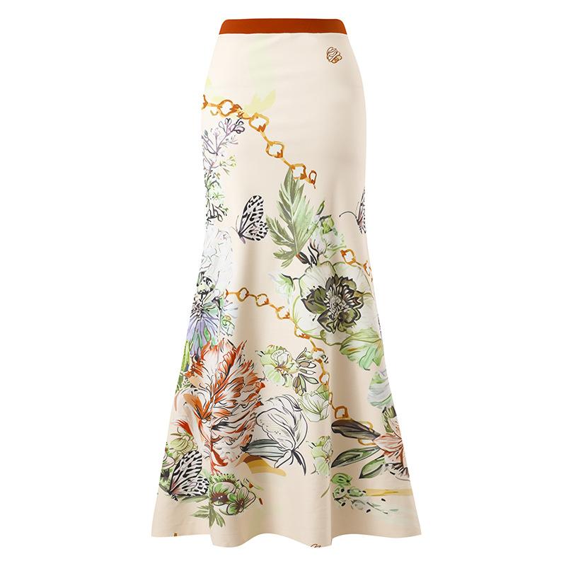 Damski modny drukowany kostium kąpielowy z łatkami, jedno ramię, spódnica z falbankami, zestaw kąpielowy, dwuczęściowy, chroniący przed słońcem, tankini