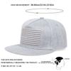 Coole Baseballkappe mit aufgestickter Flagge und flachem Schirm für Herren, Gorras Snapbacks mit 3D-Flagge, Outdoor-Hip-Hop-Caps, Fitness-Mützen