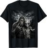 Funny Design Bigfoot Sasquatch Selfie Rock On UFO Funny Gift Unisex T-Shirt