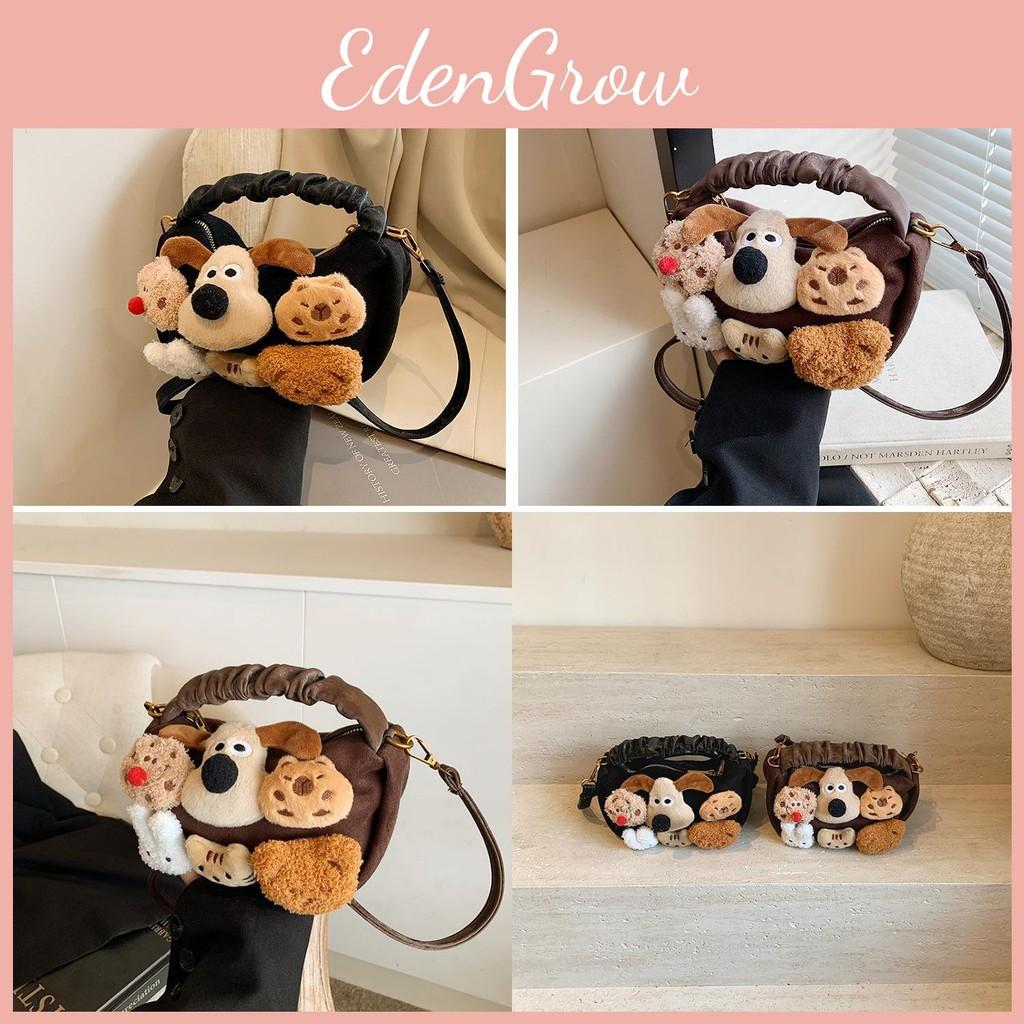 Capybara Cute Puppy Animal Plush Doll Crossbody Handbag For Girls Playtime