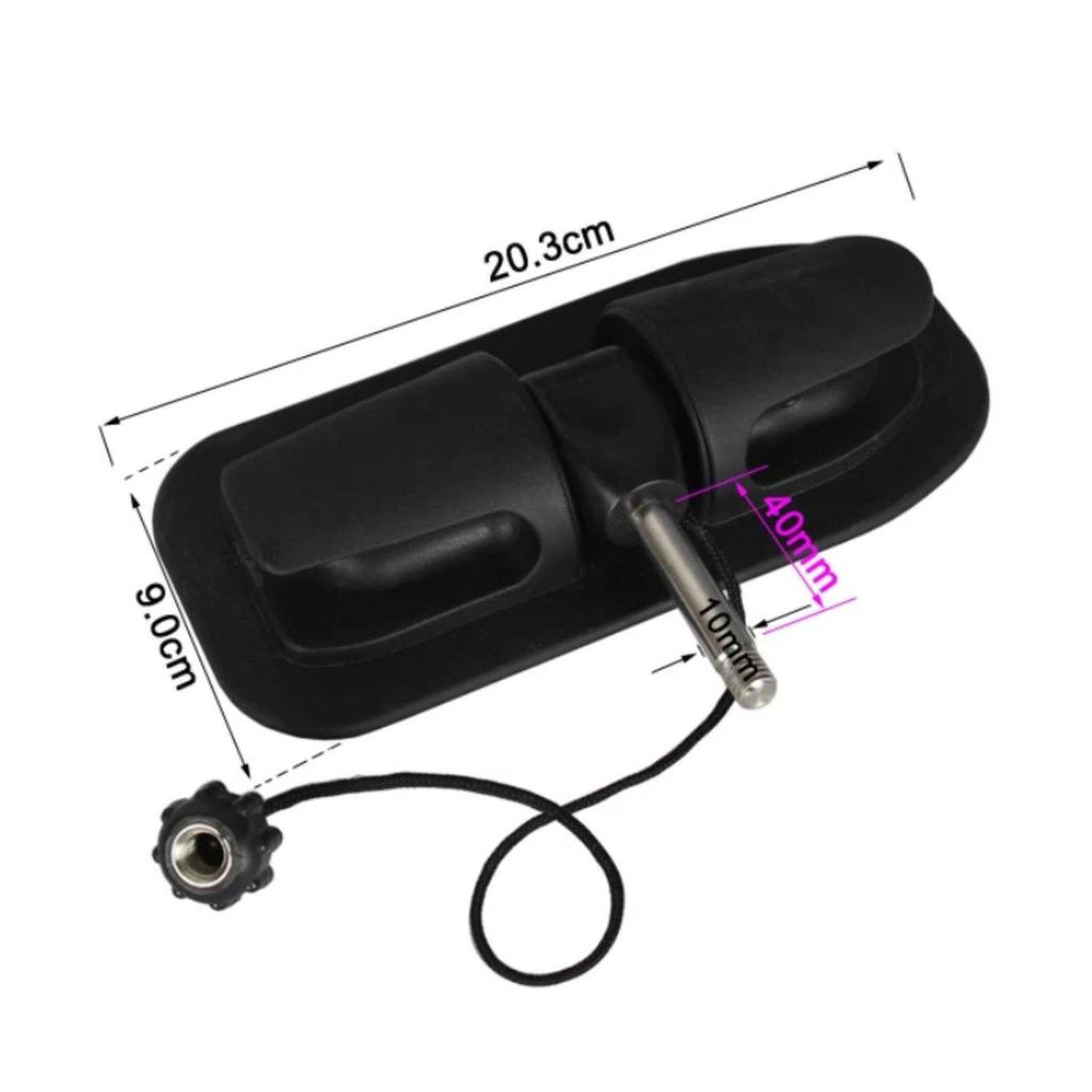 Inflatable Boat Oar Lock Wear Resistant Universal Oarlock Base Sturdy