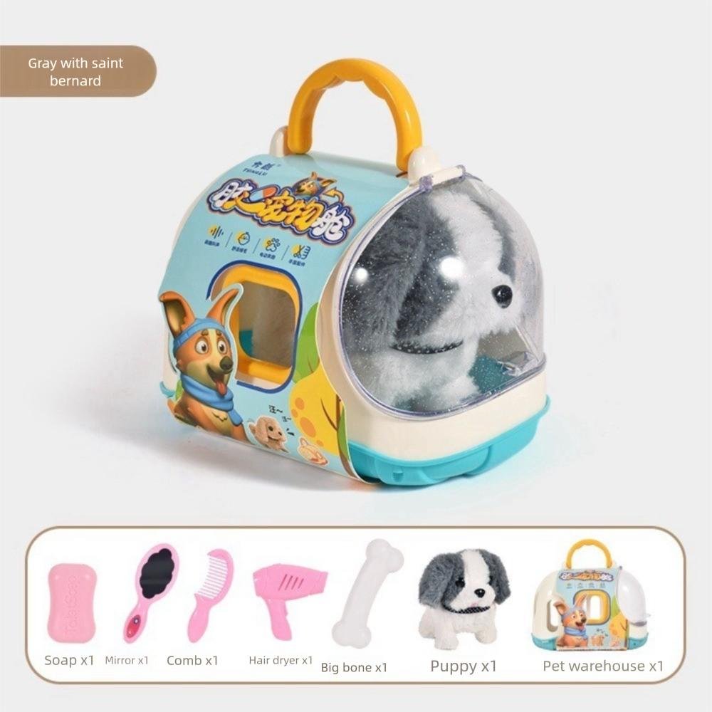 Interactive Simulated Puppy Walking Walking Dog Toy Fashion Robot Puppy  Chilren