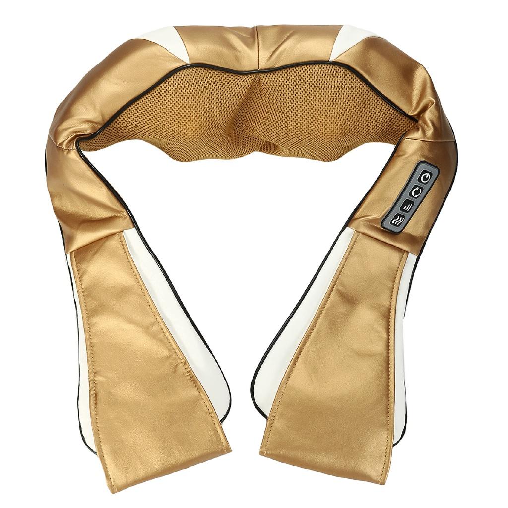 

U-образный тепловой массажер глубокого разминания с инфракрасным излучением, электрический массажер шиацу для спины, шеи, плеч