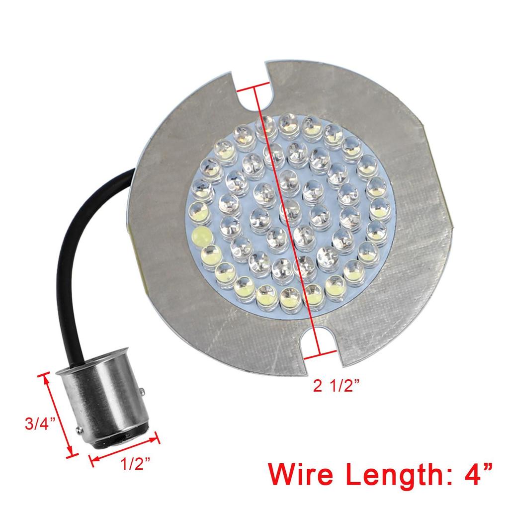 1157 LED Rear Turn Signal Light Bulb Fit for Dyna Touring Electra Glide Road King