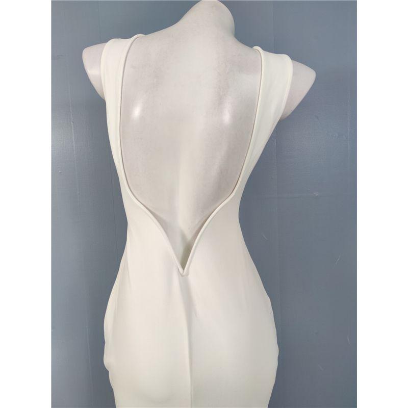 Белое вечернее платье «Русалка» высокого класса, доступная роскошь для светской львицы