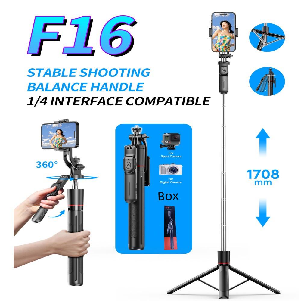 

2025 новый Многофункциональный дизайн 1,7 м беспроводной удобный пульт дистанционного управления селфи-палка штатив складная подставка подставка для смартфона чёрный