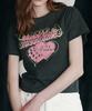 Solteuaenchokollis [Hast] Sweet Chocolate Crop T-Shirt Charcoal 4W2521005