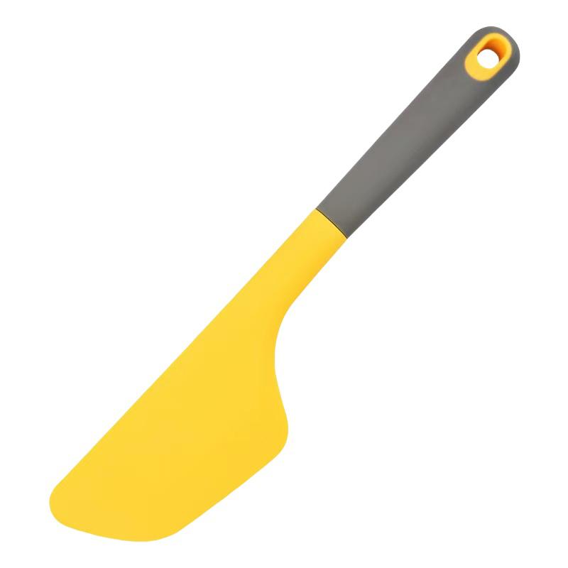 Heat Resistant Silicone Spatula Frying Pan Shovel Mixing Scraper Kitchen Bakeware Utensil Handle Scraper Cookware Tool