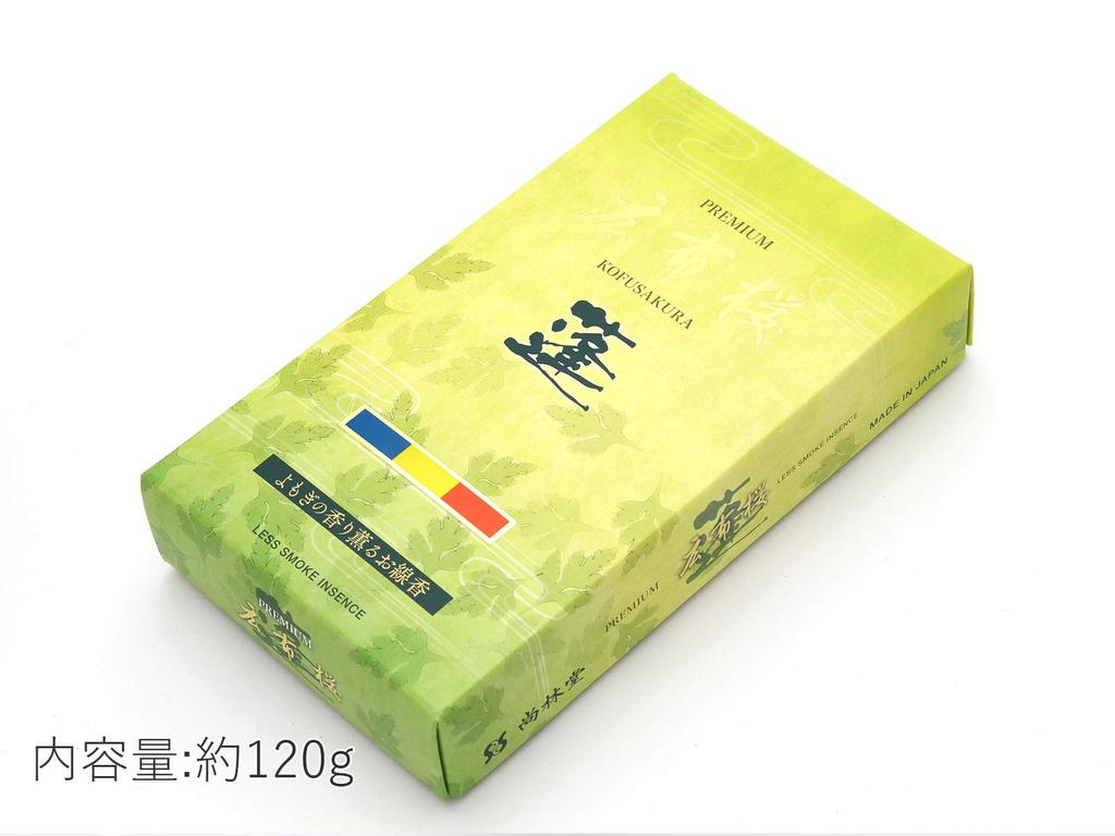 Kosen-rufu Sakura and Mugwort Fragrance Sticks, Low Smoke Incense