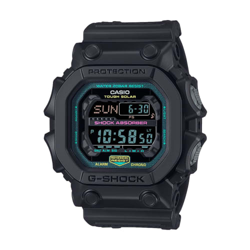 Casio G-Shock Multi Fluorescent Color Series GX-56MF-1JF Men's Watch, Black X Fluorescent
