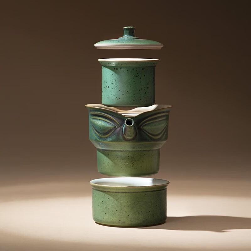 

Wanqiantang Sanxingdui Portable Kung Fu Tea Set