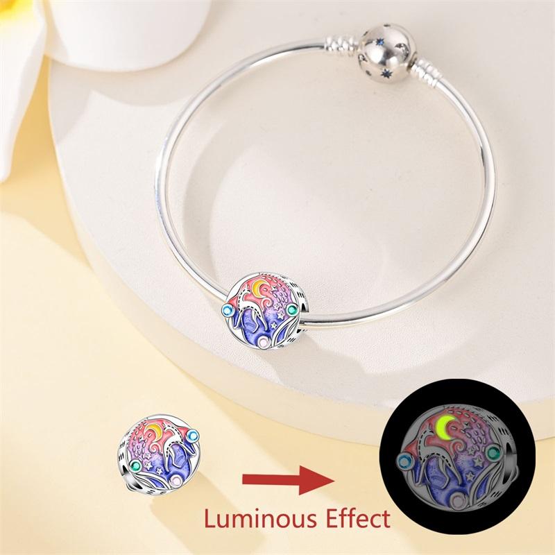 Original Copper Halloween Charms Pumpkin Doctor Skeleton Bead Pendant Fit 3Mm Bracelet Diy Jewelry Gift For Women