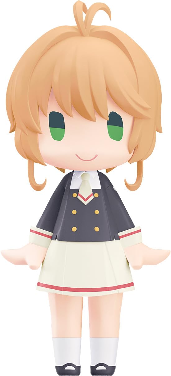 GOOD SMILE COMPANY GOOD SMILE Cardcaptor Clear Card Arc Sakura Kinomoto Tomoeda Junior High School Uniform Plastic Painted Movable Figure HELLO!