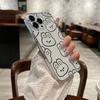 Transparent Mobile Phone Case Apple 17promax Line Cartoon Rabbit Iphone12 Anti-drop Protective Case 16 Women's 14