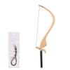 New Microblading Line Marker Ruler with 10pcs Thread Lines Eyebrow Design Measure Tool Black