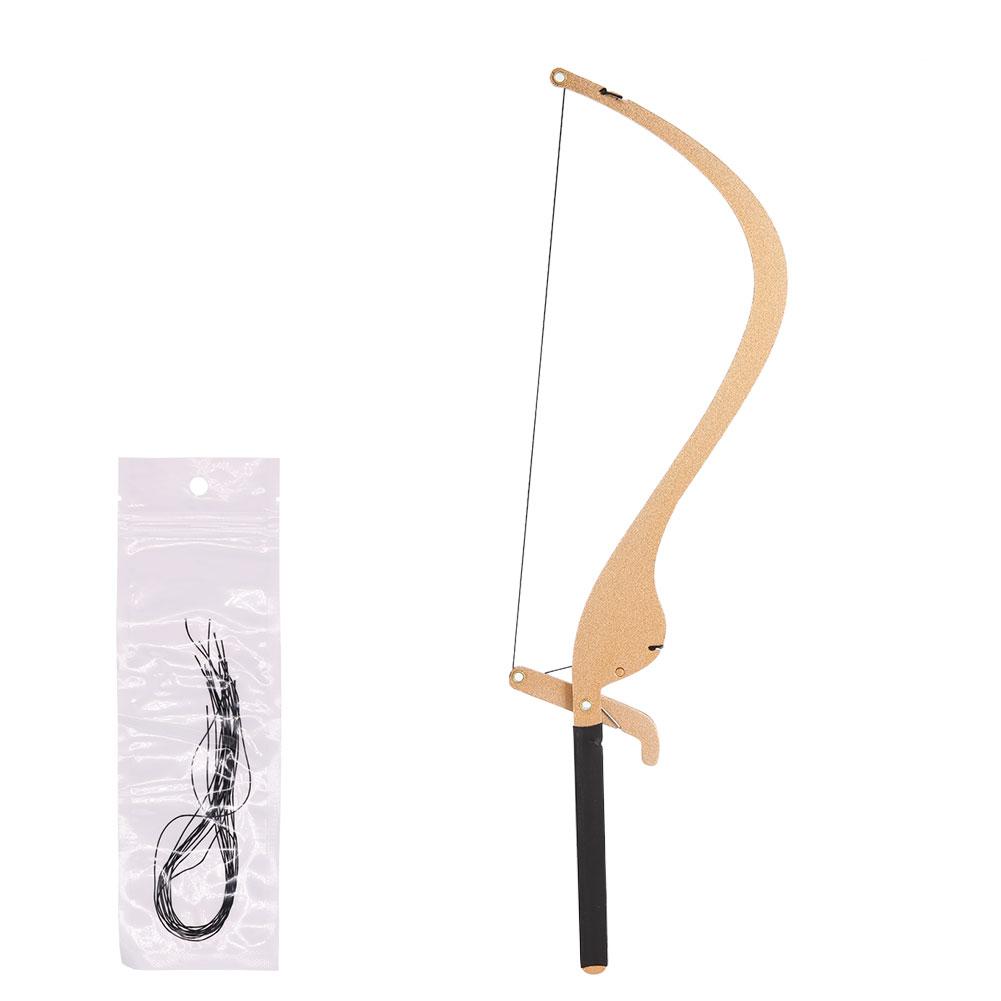 New Microblading Line Marker Ruler with 10pcs Thread Lines Eyebrow Design Measure Tool Black