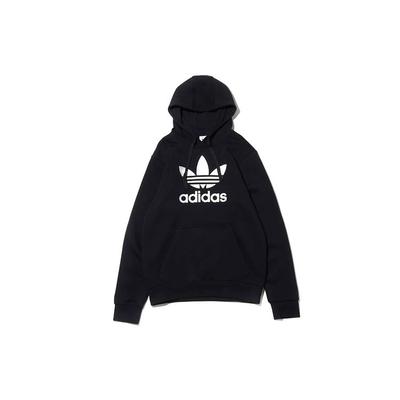 adidas Originálne Trefoil Foil Mikina Pánske Vrchné diely Čierna GH7774