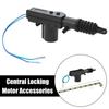 12V Automobile Central Door Lock Motor Kit Heavy Duty Car Electric Door Lock Actuator 2 Wire Locking System Single Gun Type Kit