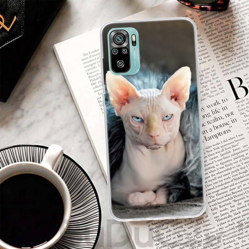 

Lavaza Sphynx Sphinx Cat Cover For Xiaomi Redmi Note 14 13 12S 12 11 Pro Plus Phone Case 11S 10S 10 11E 11T 14Pro 13Pro Print Co Redmi Note 14 Pro 4G