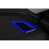 Car Dashboard L&R Air Outlet Vent Cover For Honda Accord 18-22 Blue Carbon Fiber