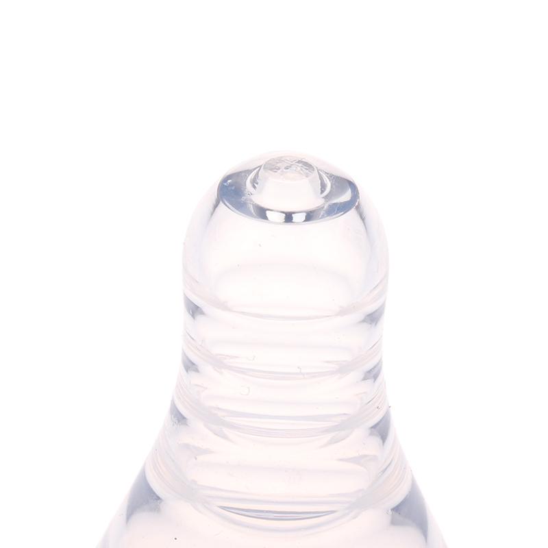 2Pcs Baby Silicone Wide Neck Soft Teats Nipple Circle Hole S/M/L Size Cross Hole Baby Bottles Natural Flow Nipples