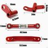 Metal Steering Component Kit for Scy1/16 16104 16101 - Easy Installation DIY Modification