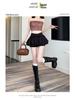 Hot Girl High Waist Ballet Style Skirt Pants: Puffy A-line, Anti-Exposure, Super Short