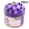 70/300Ml Large Capacity Crystal Slime Kit Fruit Jelly Boba Clear Crunchy Slime Kids' Colorful Non-Sticky Clay Stress Relief