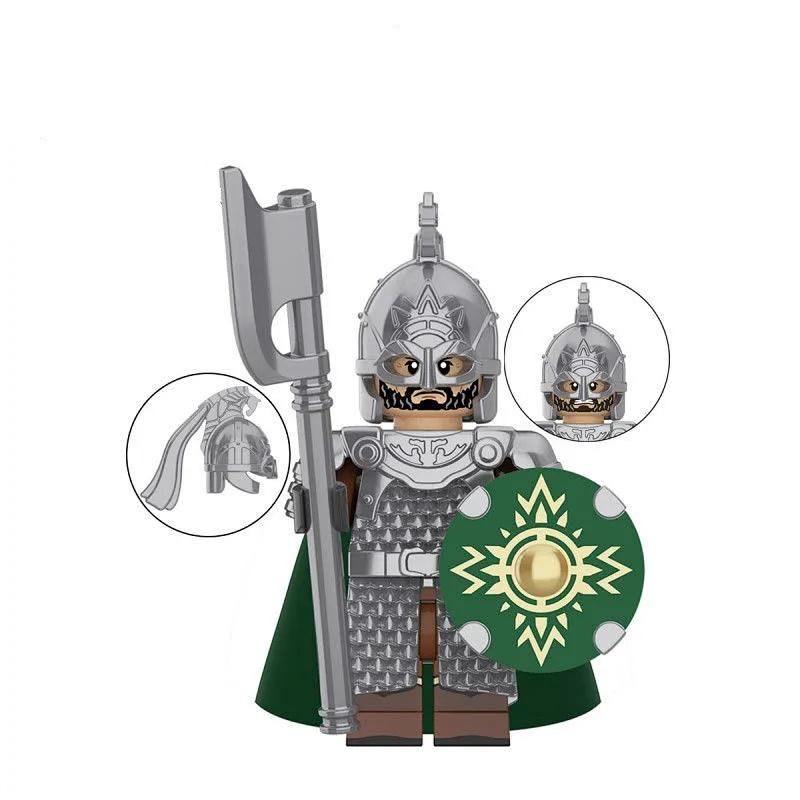 Medieval Cavalry Guard Assembling Building Blocks Minifigure Toy