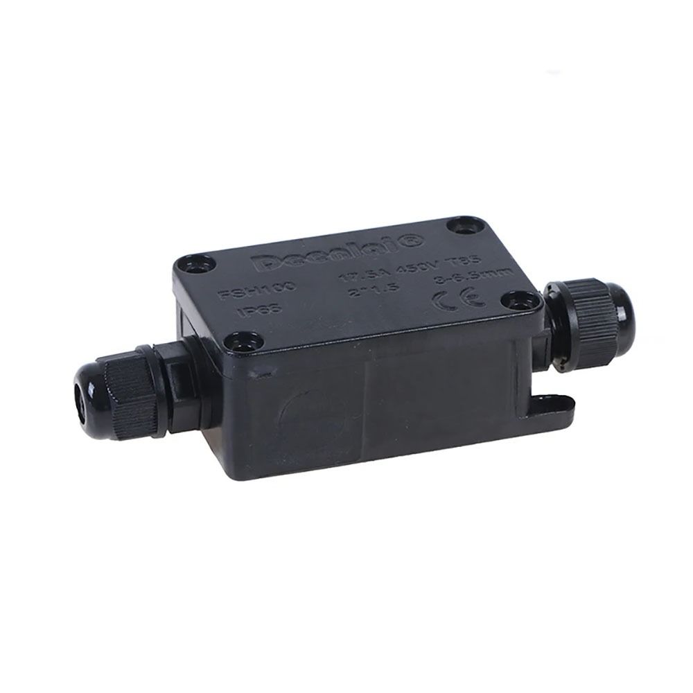 1Pcs With Terminal Waterproof Junction Box IP66 Cable Wire Case Outdoor Solar Parts