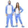 Onesie stitch kigurumi-dräkt mikrofiber varm pyjamas träningsoverall m Onesie stitch-dräkt - S