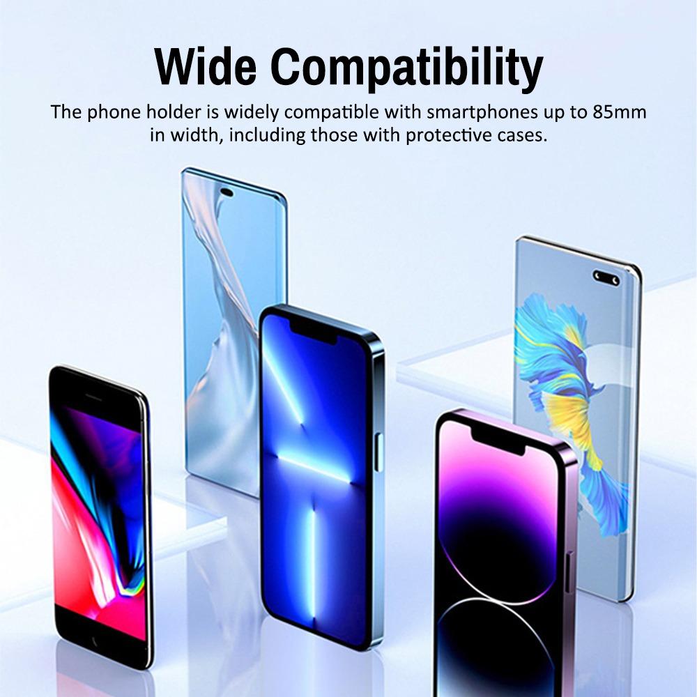 Clamping Design Air Vent Phone Mount 360 Degree Rotatable Cell Phone Holder Car Interior