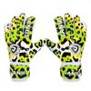 Professional Children  Finger  Protection Outdoor Latex Thickened Soccer Goalkeeper Gloves Leopard Printed Goalie Gloves
