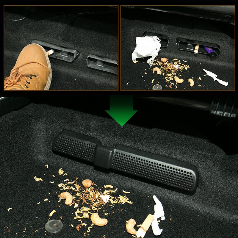 Dla VW Tiguan Touran MK2 2017 2018 LHD 2 sztuk wnętrza samochodu pod siedzeniem wylot klimatyzacji Vent rama ochronna przed kurzem