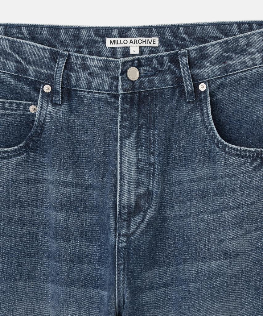 MILLO ARCHIVE Neo Curved Pants [Denim Blue]
