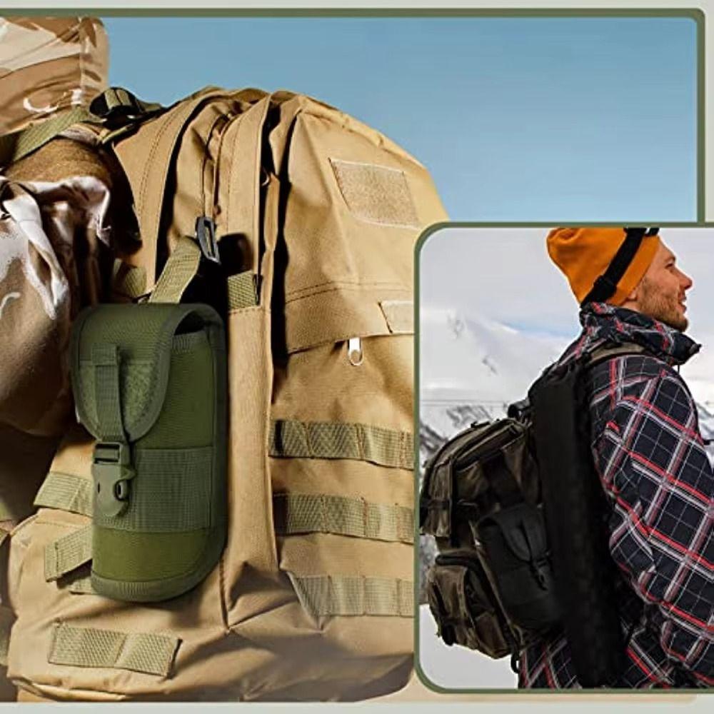 Quick Release Hook Sunglasses Storage Box Portable Eyeglasses Case Bag  Outdoor Use