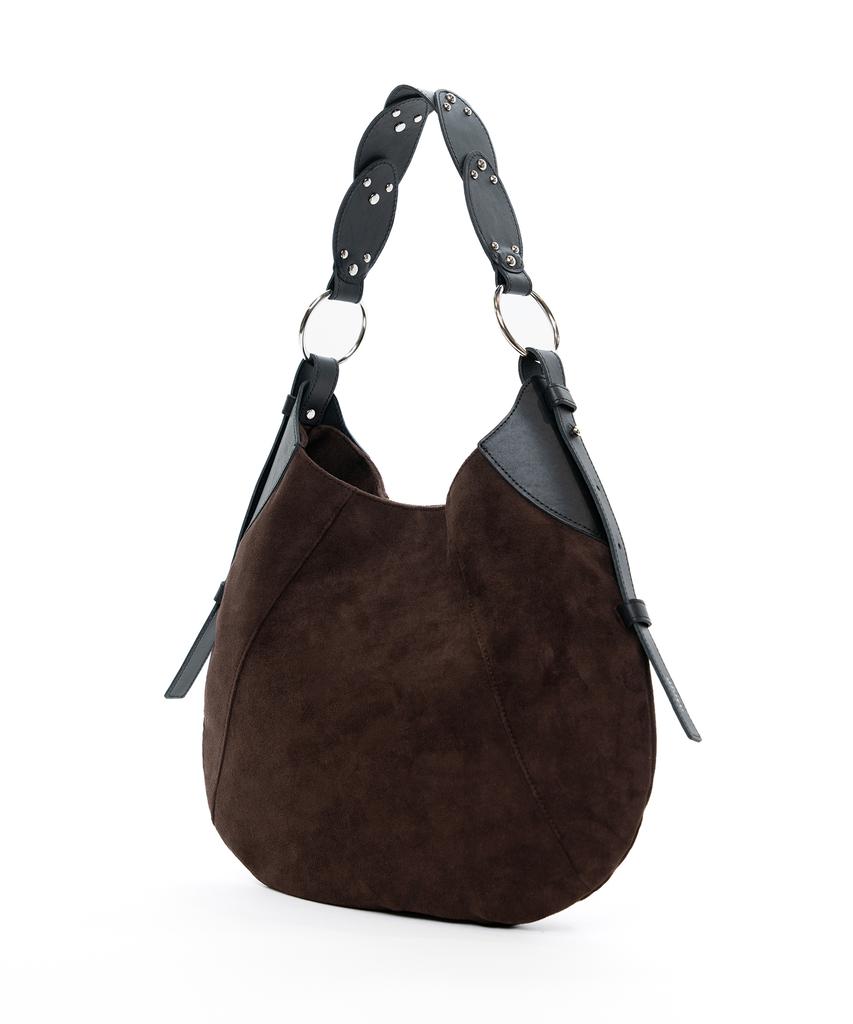 Afoye Ova Bag / Brown Suede