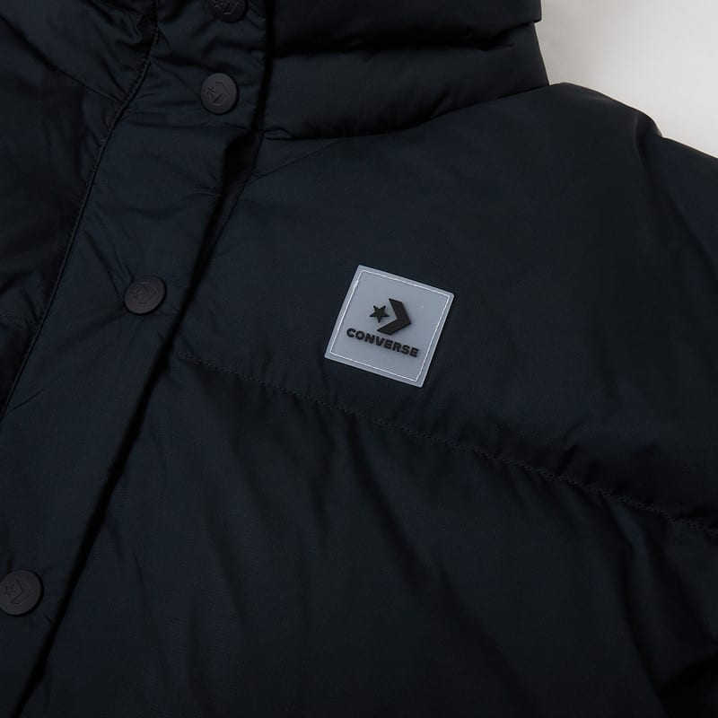 Converse Down Jacket Women's Black 10025204-A01