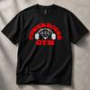 Powerhouse Gym Totenkopf mit Hantel T-Shirt | Fitness Workout Shirt