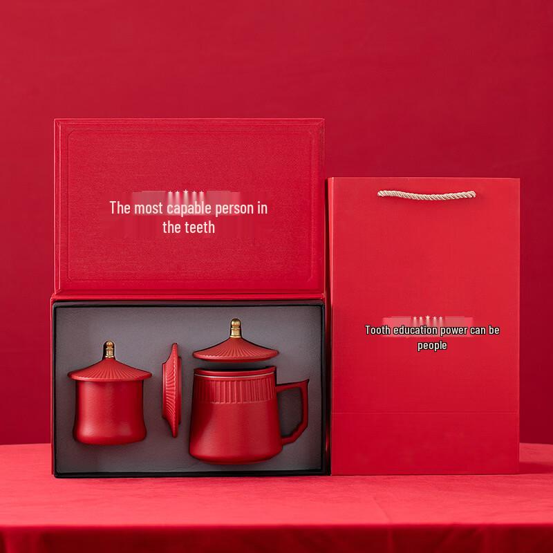 Veteran Commemorative Palace Museum Cup Gift Set Salute to the Lovable
